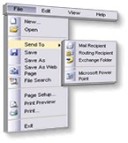 Javascript Menu image